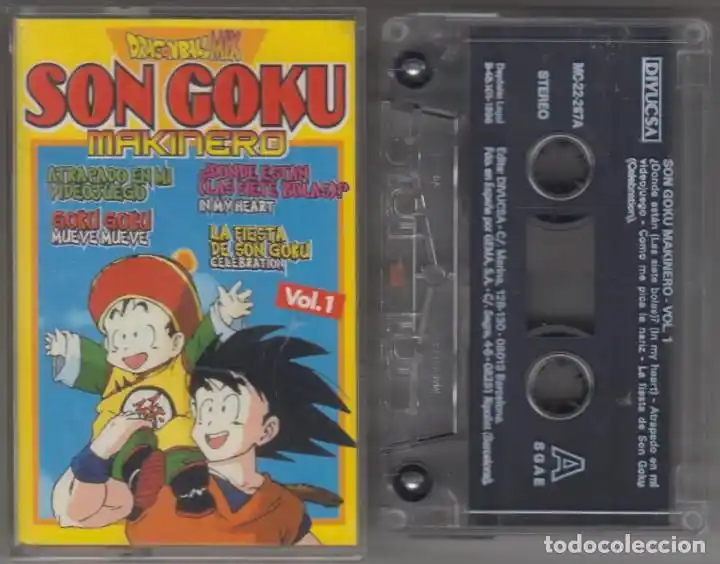 Cassete Son Goku Makinero